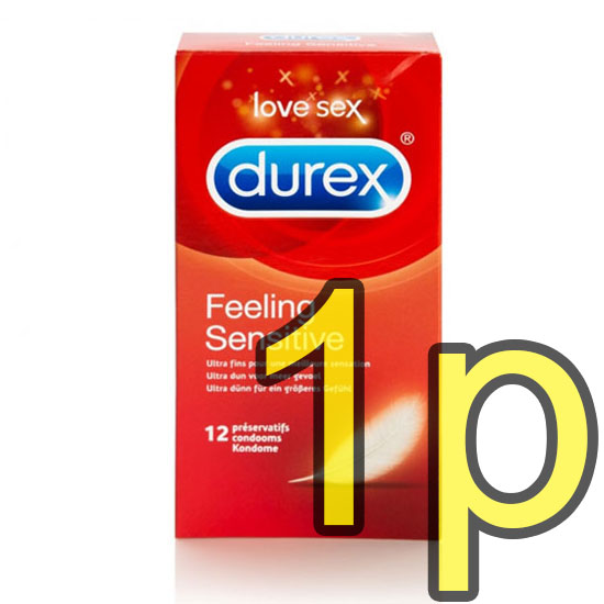 Durex Feeling Sensitive 敏感超薄安全套 1片散裝