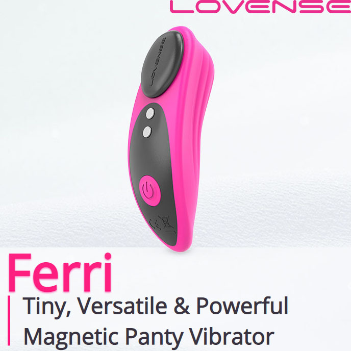 Lovense Ferri 微型磁吸佩帶內褲震動器