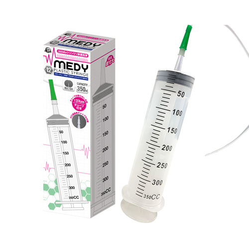 Medy Plastic Syringe 12 號帶管塑料注射器 350ml