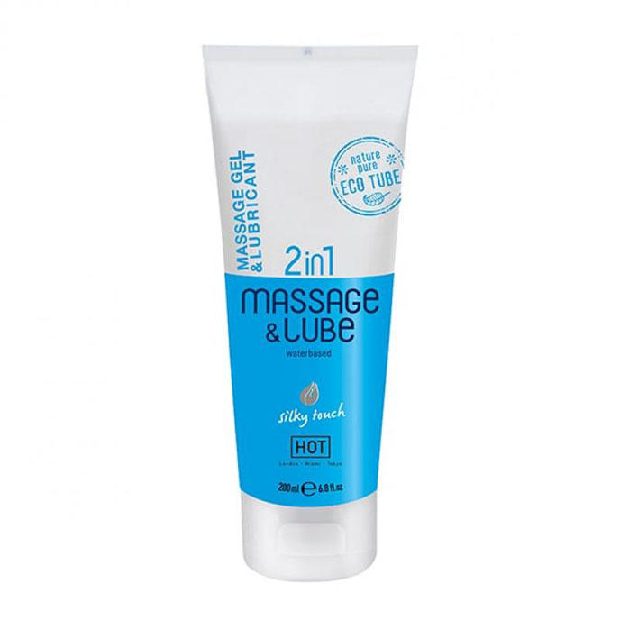 Massage Gel 2合1熱按摩凝膠和潤滑液-絲滑觸感 200ml
