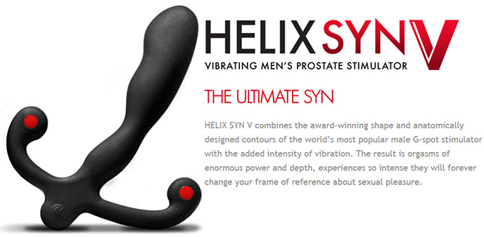 Aneros Helix Syn V Vibrating 前列腺按摩棒