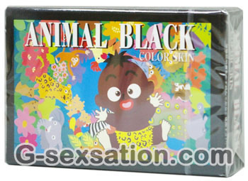 Animal Black 黑人安全套 - 5 片裝