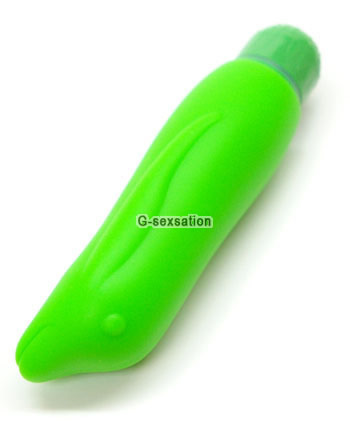 Silicon Dolphin 海豚造型G點棒(綠色)
