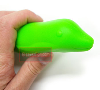 Silicon Dolphin 海豚造型G點棒(綠色)