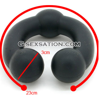 Nexus O 前列腺搖滾按摩器(黑色)