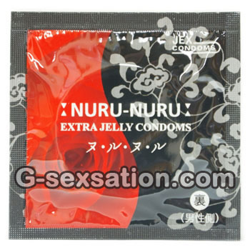 NuruNuru Jelly 滑果凍潤滑安全套 1 片散裝
