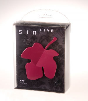 Sinfive Eve Raspberry 震動樹葉(紅色)