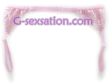 性感扣襪帶-粉紅色 (1149)