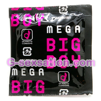 Mega Big Boy XL 加大碼安全套 - 1 片裝