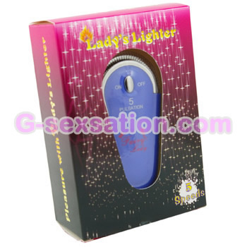 Ladys Lighter 5頻屈曲按摩器(藍色)