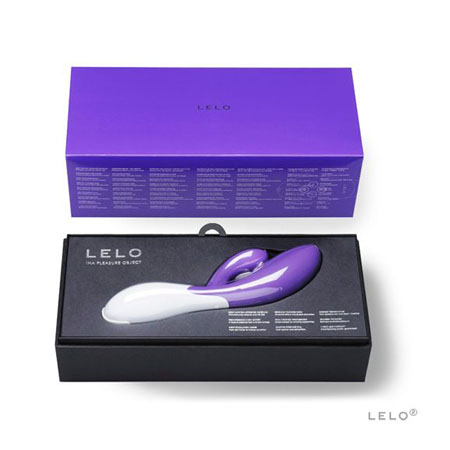 Lelo Ina 雙震動激感按摩棒-紫色