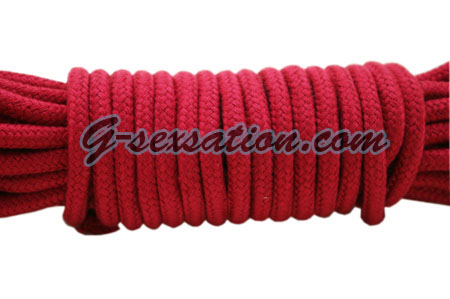 SM專用-編織棉繩(紅) S-01