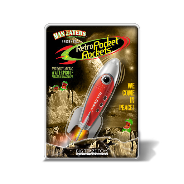 Retro Pocket Rocket 復古小火箭(紅色)