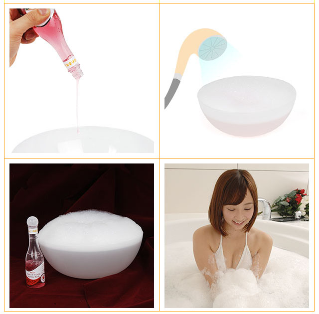 Bubble Bath-Strawberry Fizz 泡泡浴潤滑-草莓菲斯(粉紅) 100ml