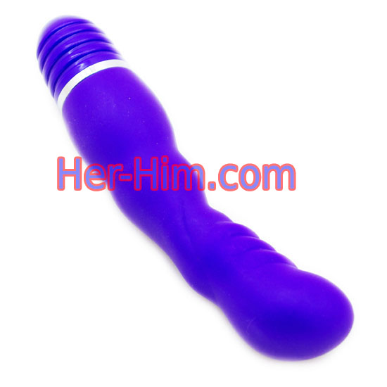 Bendy 6 Inch Vibrator 柔韌6寸震動器(紫)232A