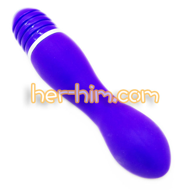 Bendy 6 Inch Vibrator 柔韌6寸震動器(紫)235A