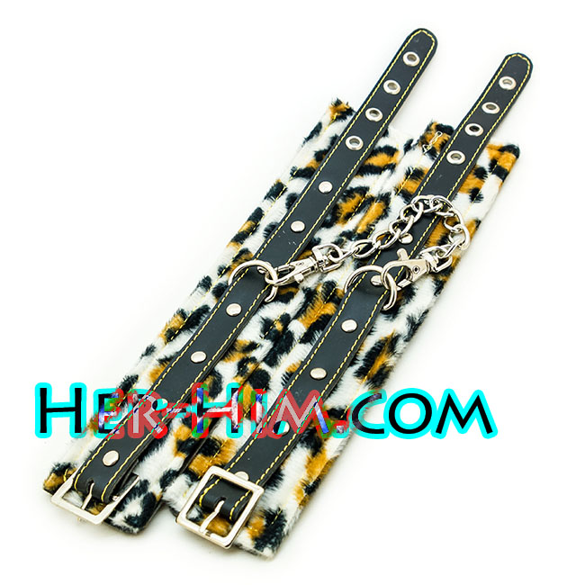 Leopard Handcuffs 豹紋手銬 sk-88c-a