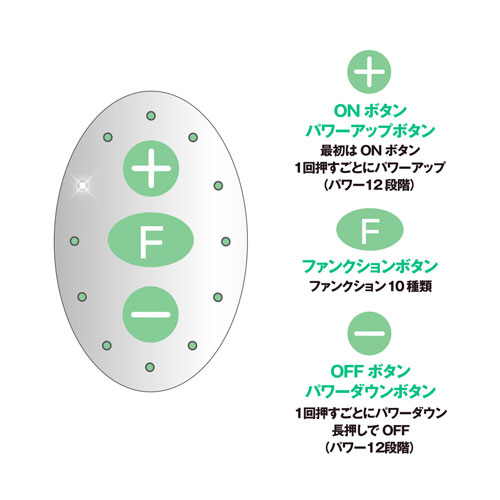 日本 SSI 震蛋 Rotor Type-R Green R轉子震蛋 BIG(綠)