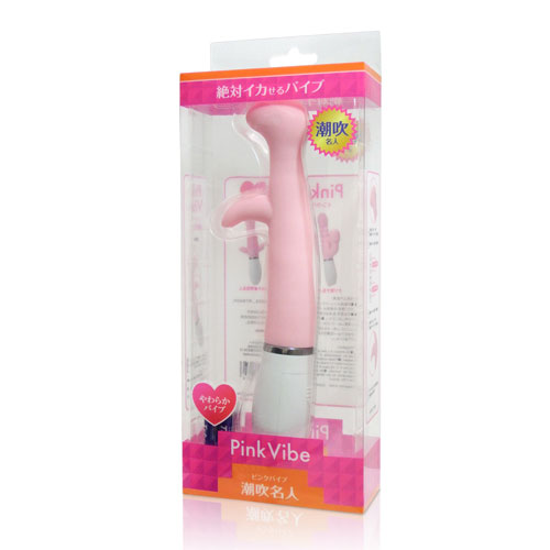 日本 SSI 震動器 Pink Vibe Squirting Masters 紅粉震動器-潮吹名人