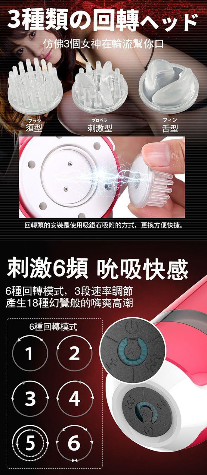 日本 RENDS VORTECH 龜太郎回轉龜頭刺激USB充電電動自慰器