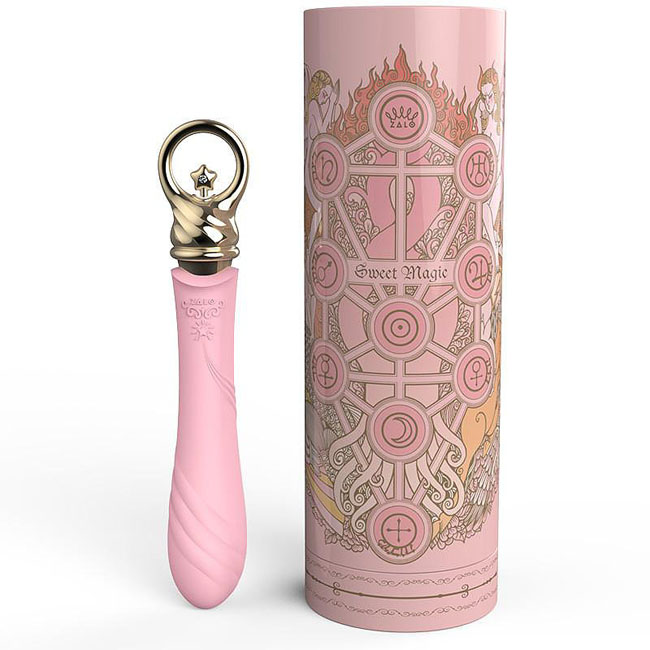 Zalo Courage Fairy Pink Warming Vibrator 暖感按摩震棒(粉)