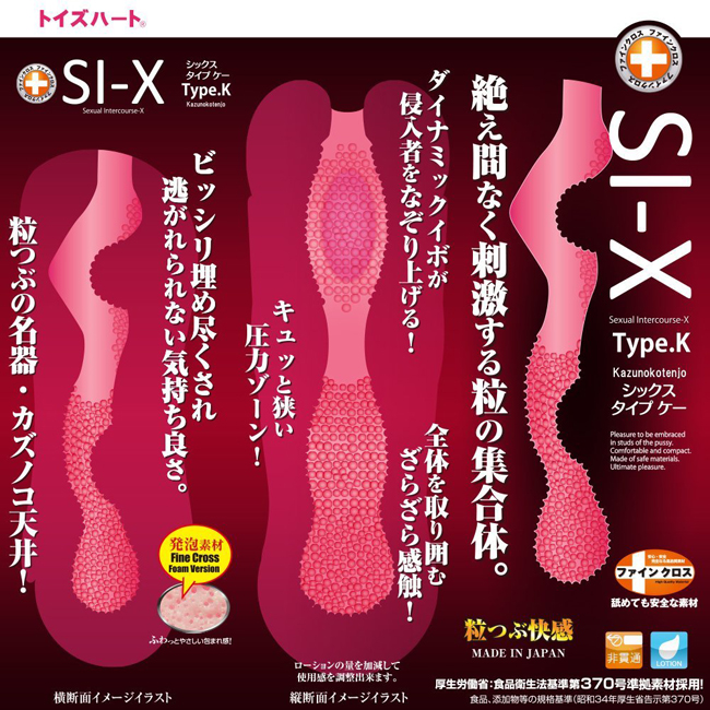SI-X Type K Onahole 微粒集合體自慰器