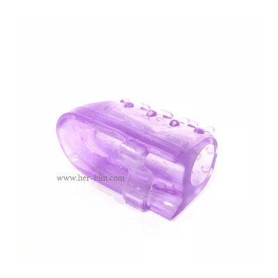 Simple Finger Stimulation Sleeve 簡易手指刺激套(紫色)