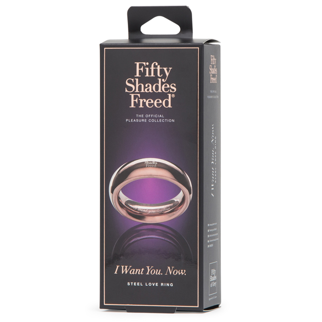 格雷的五十道陰影 Fifty Shades of Grey - Freed Steel Love Ring
