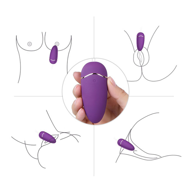 Erocome Ursamajor Remote Egg Vibrator Purplpe 大熊座智能加溫蛋(紫)
