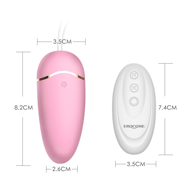 Erocome Ursamajor Remote Egg Vibrator Pink 大熊座智能加溫?控蛋(粉紅)