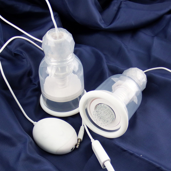 Nipple Dome Jack Type Stimulator White 乳頭圓頂刺激器(白)