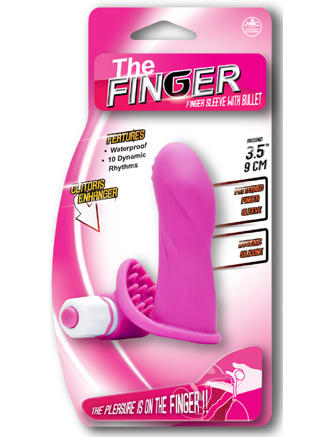 The Finger Stimulator 手指G點震動器(粉紅) 5A00-027