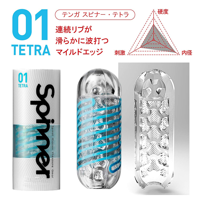 Tenga Spinner 03 Shell 舒適型波刀紋