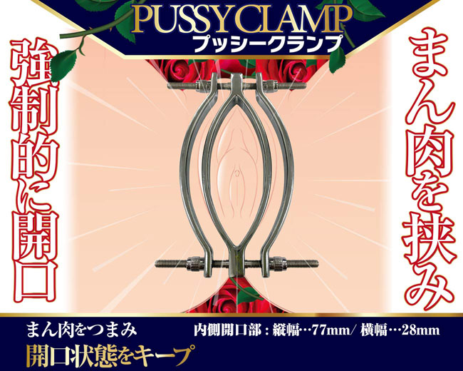 Pussy Clamp 羞恥遊戲-陰唇擴張鉗