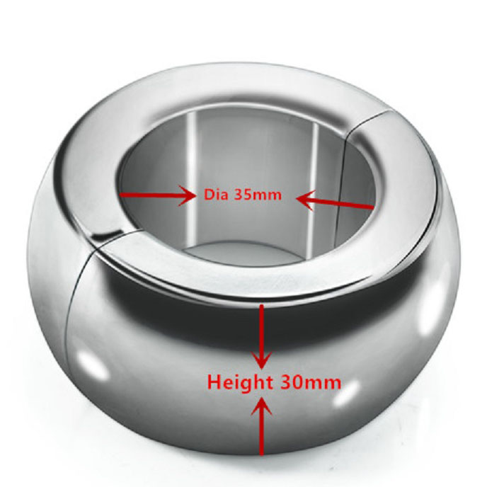 Metal Cock Ring 金屬磁吸式持久環 SS-Magnet003
