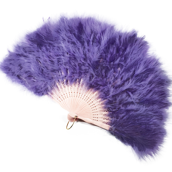 Feather Fan 羽毛扇子 DC001 (紫)