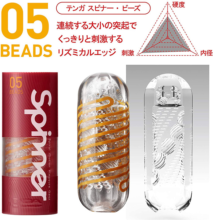 Tenga Spinner 05 Beads 適中型連環珠