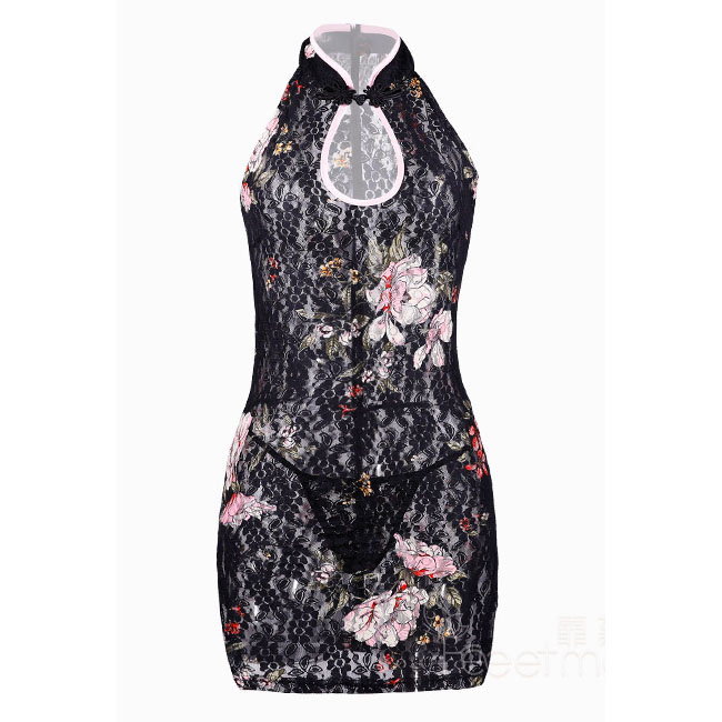 古典風華-蕾絲旗袍 FX7081