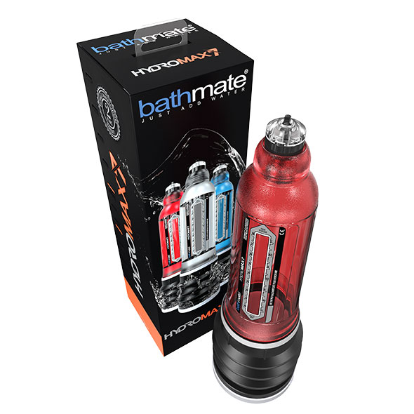 Bathmate HydroMax7 水療陰莖泵Max7(紅色)