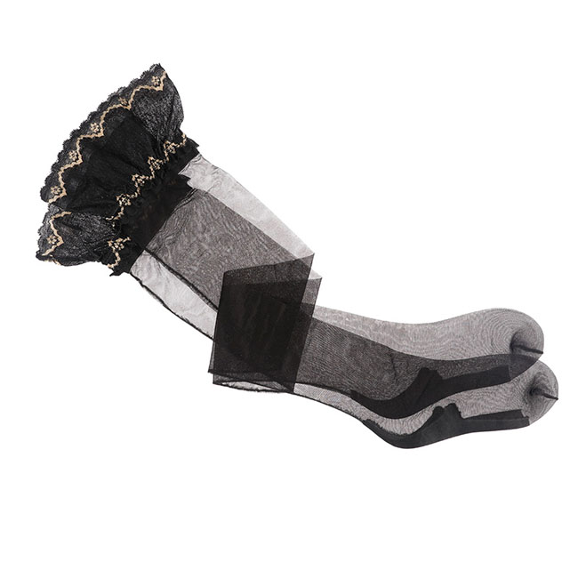 古典傾城-背線絲襪(黑) FX7243