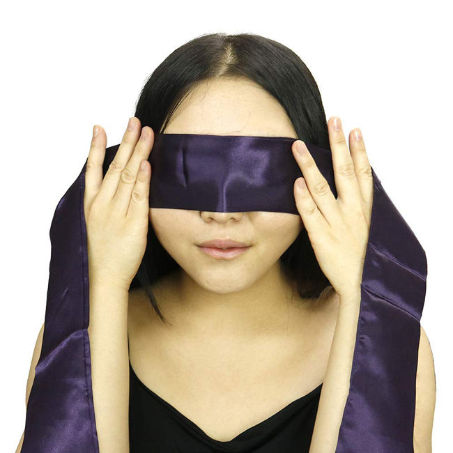 Beginner Pack Eye Mask and Ribbon Purple 初學者眼罩和絲帶手扣(紫)
