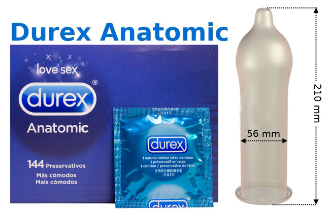 Durex Anatomic 貼身乳膠安全套1片散裝