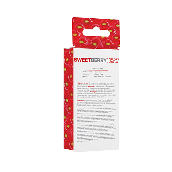 System JO 陰蒂喚醒凝膠風味喚醒凝膠-溫感甜莓 10ml