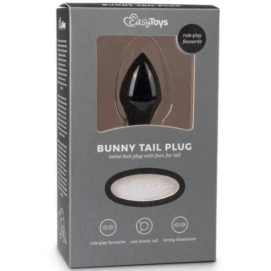 Bunny Tail Plug No1 兔子尾巴後庭塞(黑白)