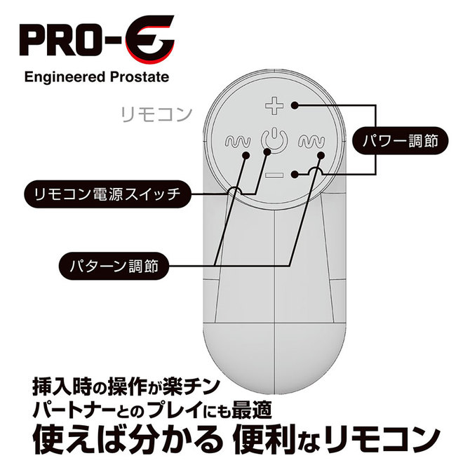 Pro-E Pusher Prostate 遙控電動前列腺按摩器(按壓)