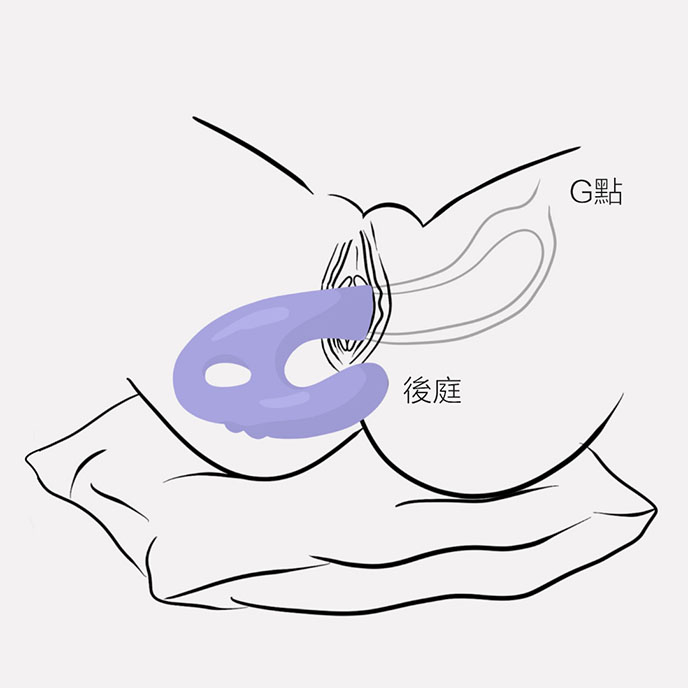 Nomi Tang Flex Bi Lavender 雙悅彎震動按摩棒(紫)