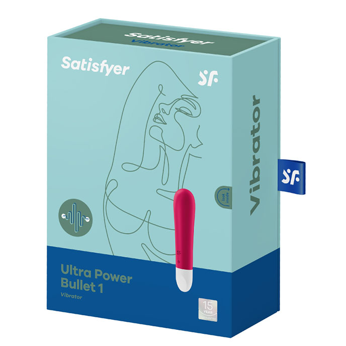 Satisfyer Ultra Power Bullet 1 Red 子彈造型-震動棒(紅)