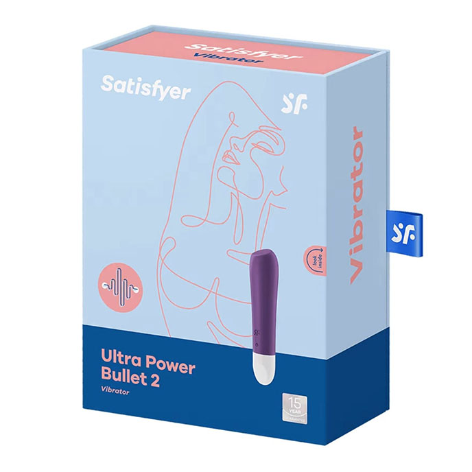 Satisfyer Ultra Power Bullet 2 Violet 子彈造型-震動棒2號(紫)