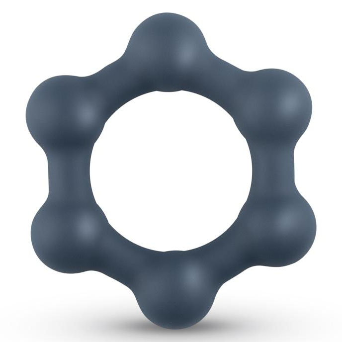 Hexagon Cockring 鋼球六角持久環
